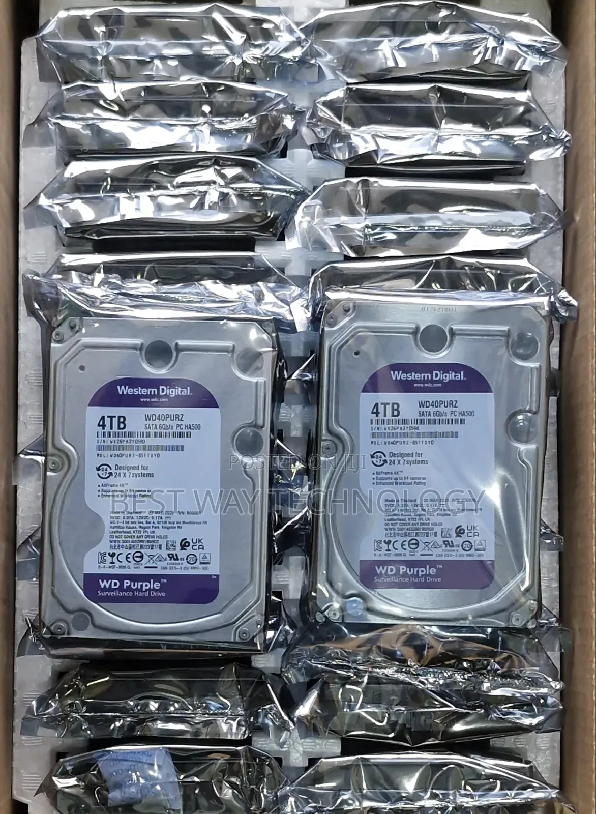 4tb Hard Drive WD Purple
