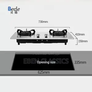 Double Burner Stainless Steel