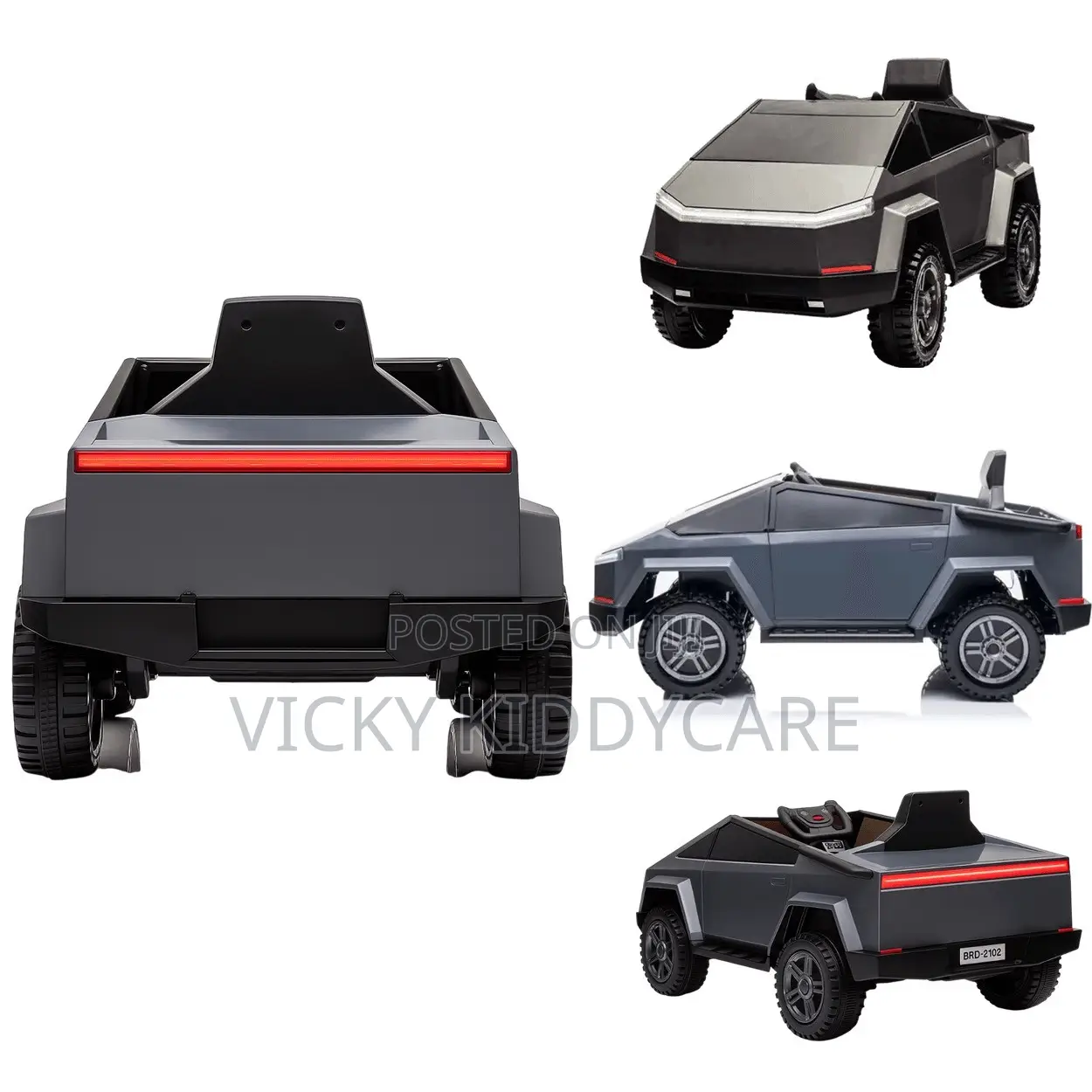 Cybertruck Electric Car for Kids