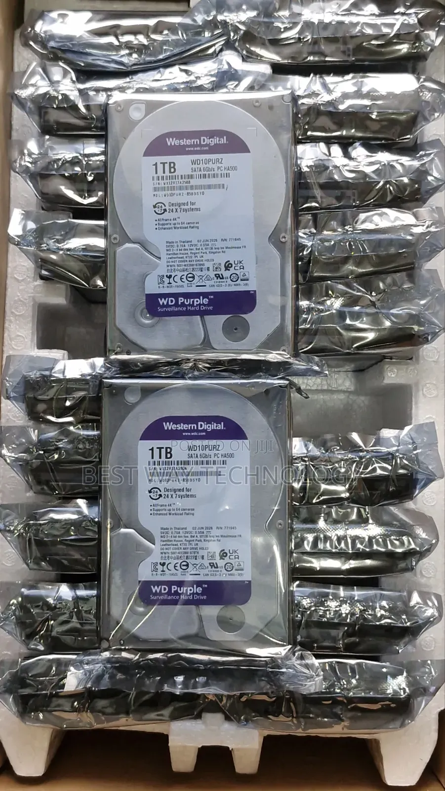 1tb Hard Drive WD Purple