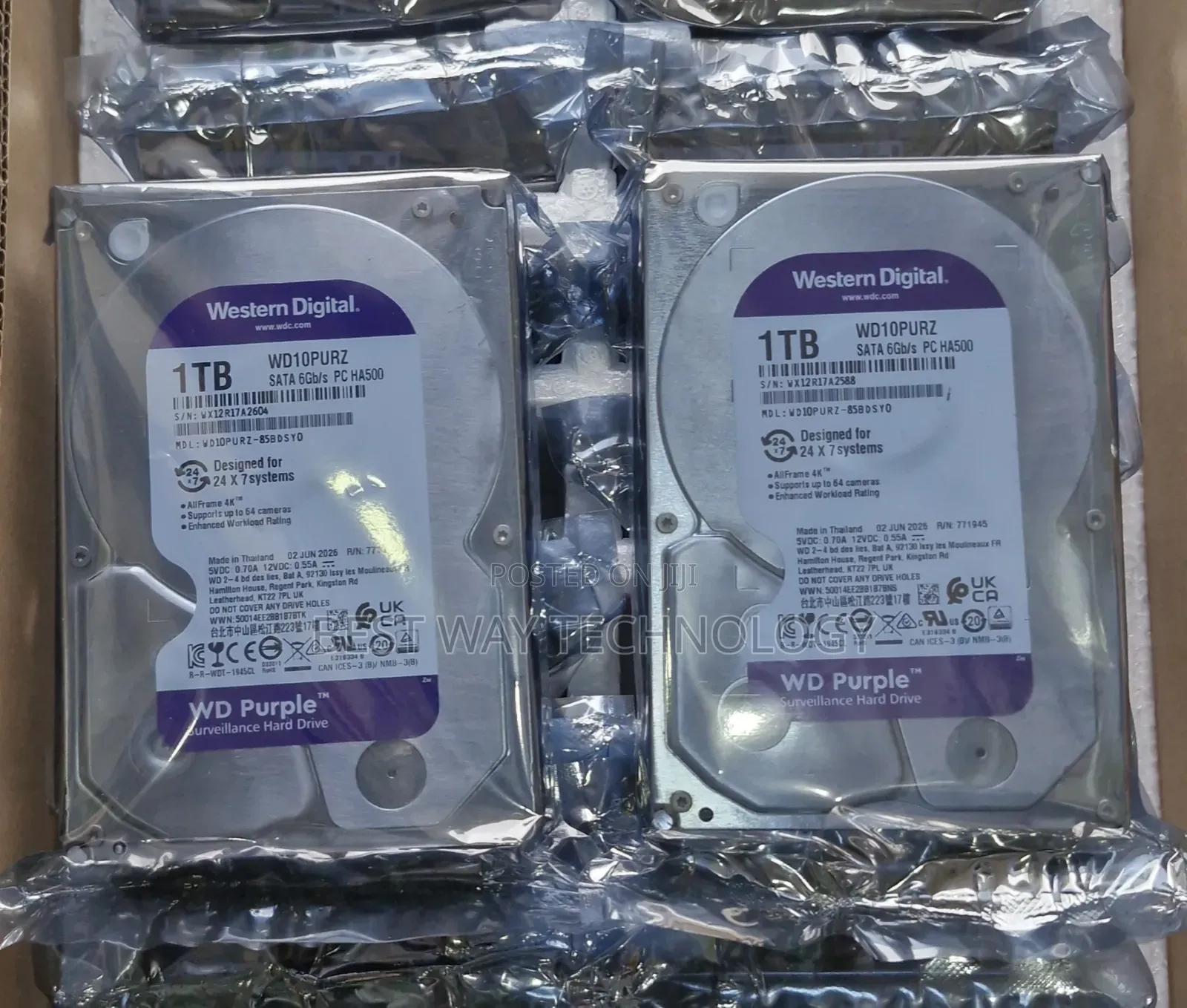 1tb Hard Drive WD Purple