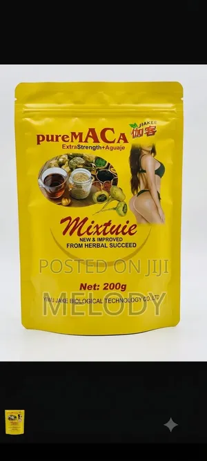 JIAKEE pureMACA ExtraStrength+Aguaje Herbal Powder (200g)