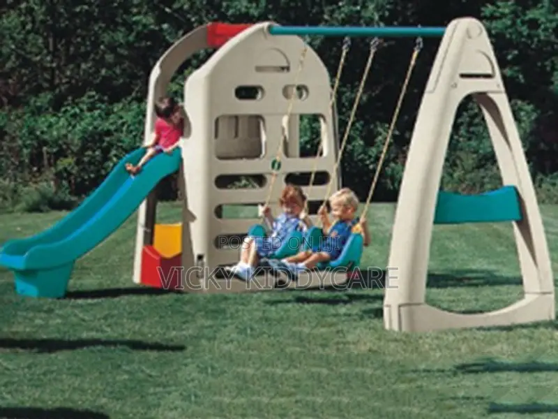 Playground Climbers With Swing Extensions