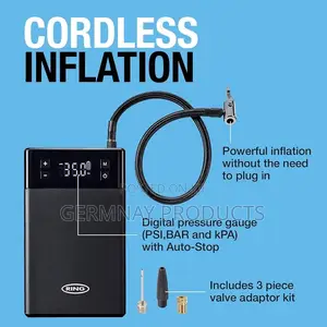 Jumpstart 5-in-1 Cordless Tyre Inflator Jump Starter