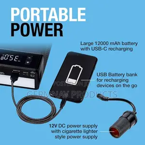 Jumpstart 5-in-1 Cordless Tyre Inflator Jump Starter
