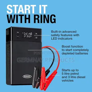 Jumpstart 5-in-1 Cordless Tyre Inflator Jump Starter