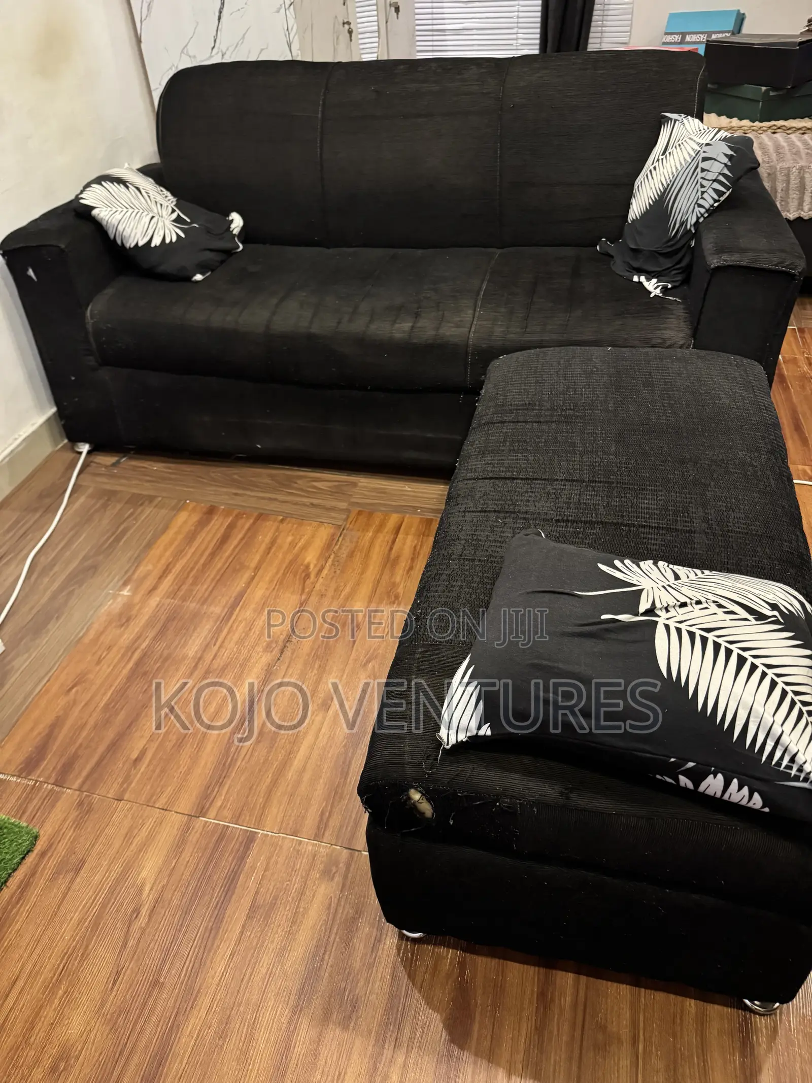 3 in 1 L Shape Sofa