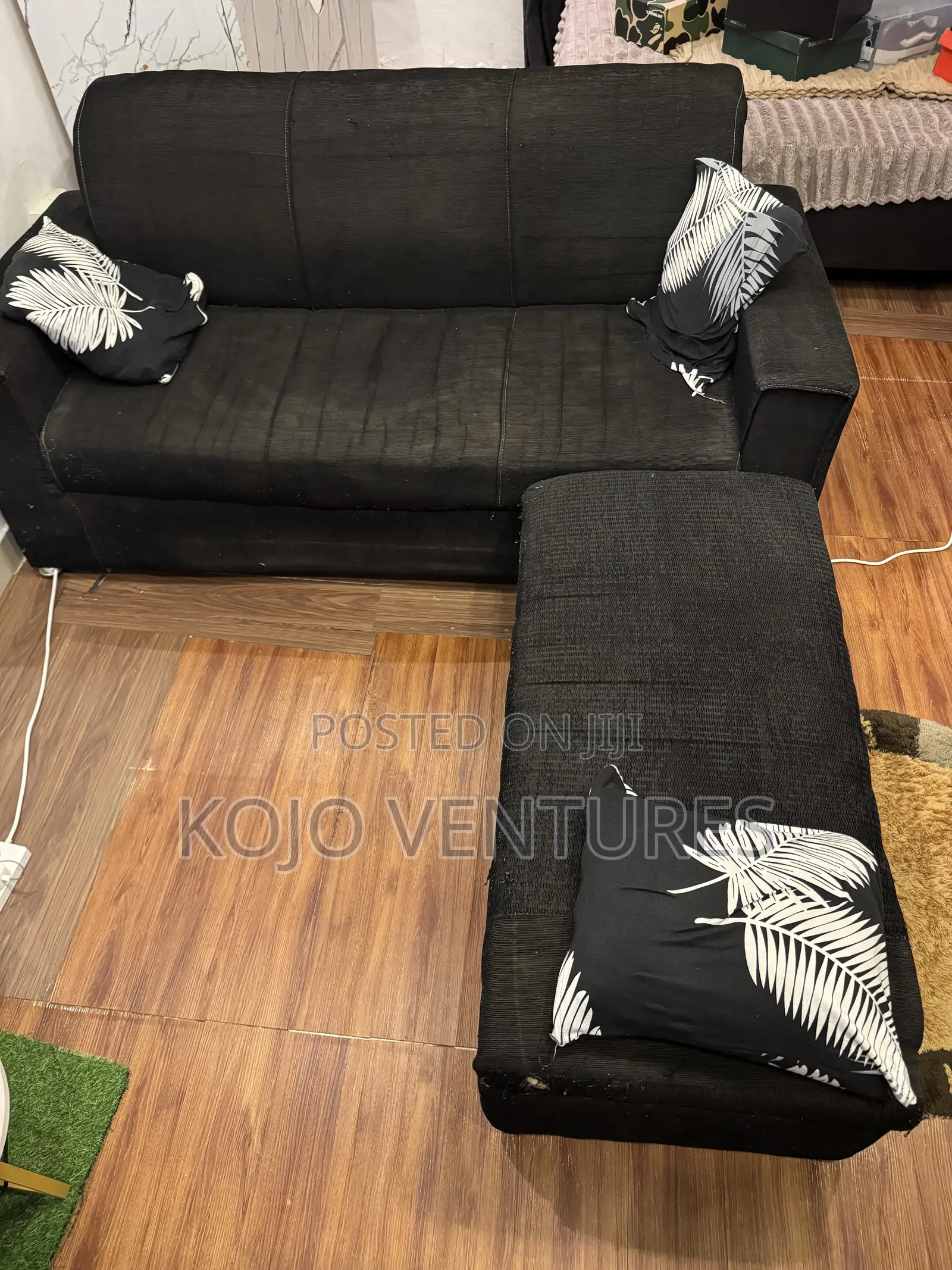 3 in 1 L Shape Sofa