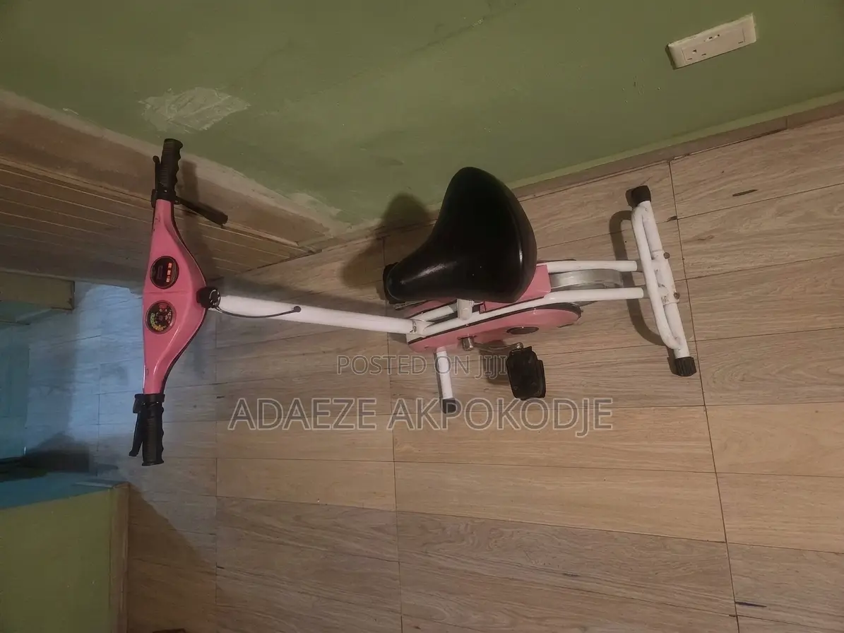 Pink Exercise Bike