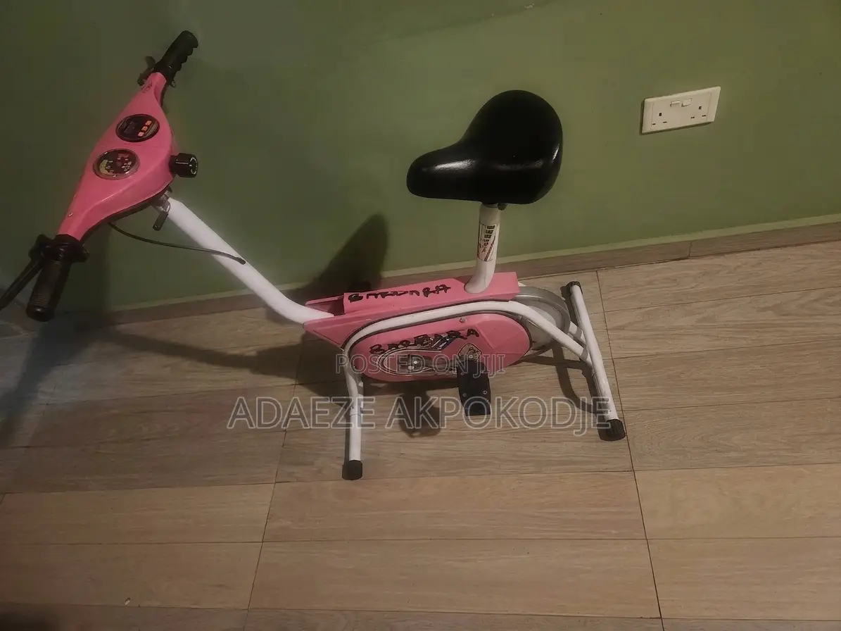 Pink Exercise Bike