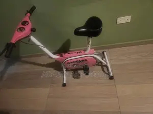 Pink Exercise Bike