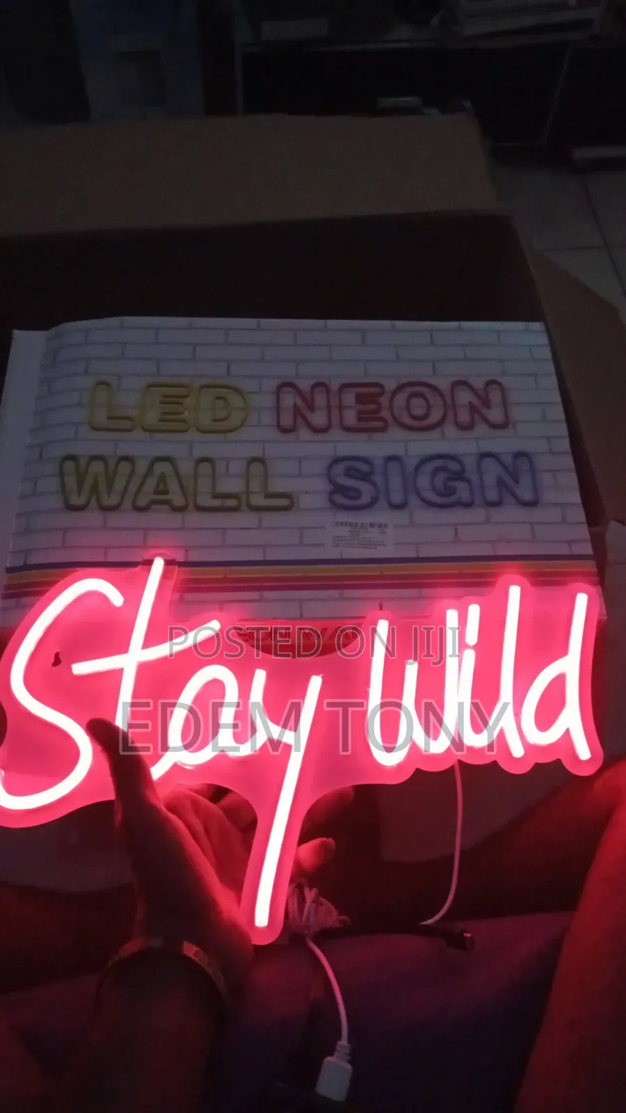 Stay Wild - Neon Sign for Wall Decor