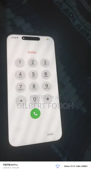Icloud Screen iPhone 15pro Max