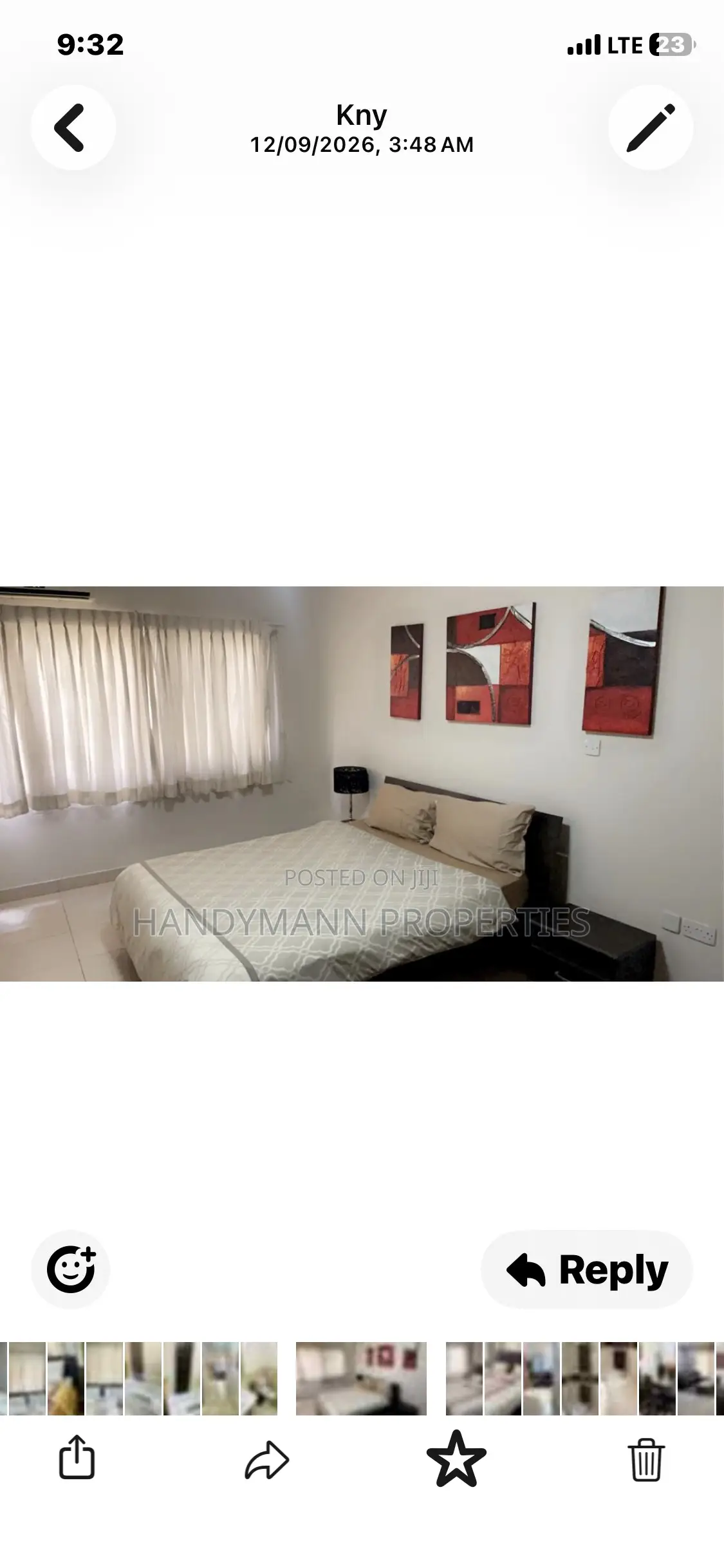 Furnished 2bdrm Apartment in West Airport Enclave for rent