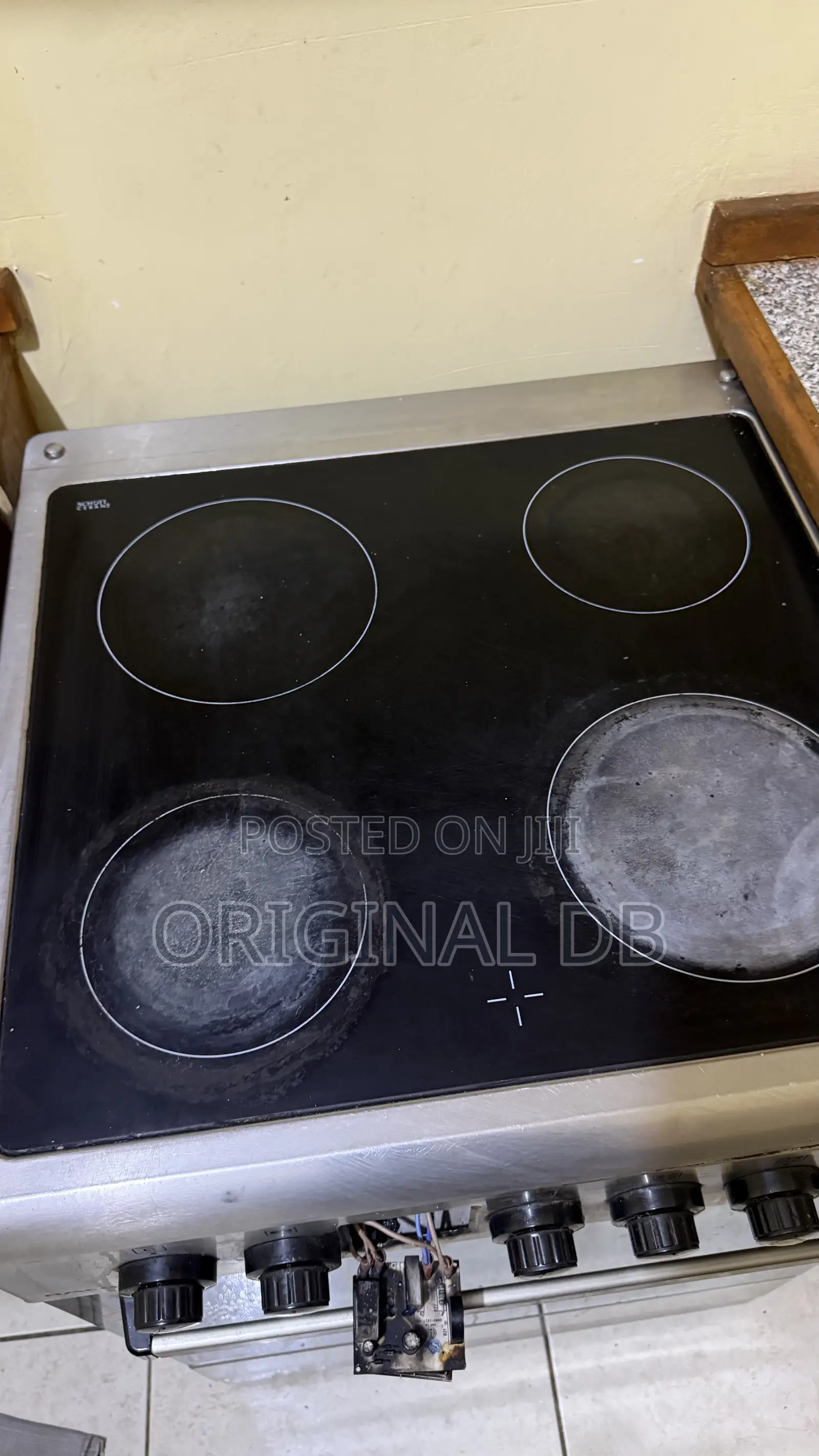Electric Gas Cooker With Oven Grill