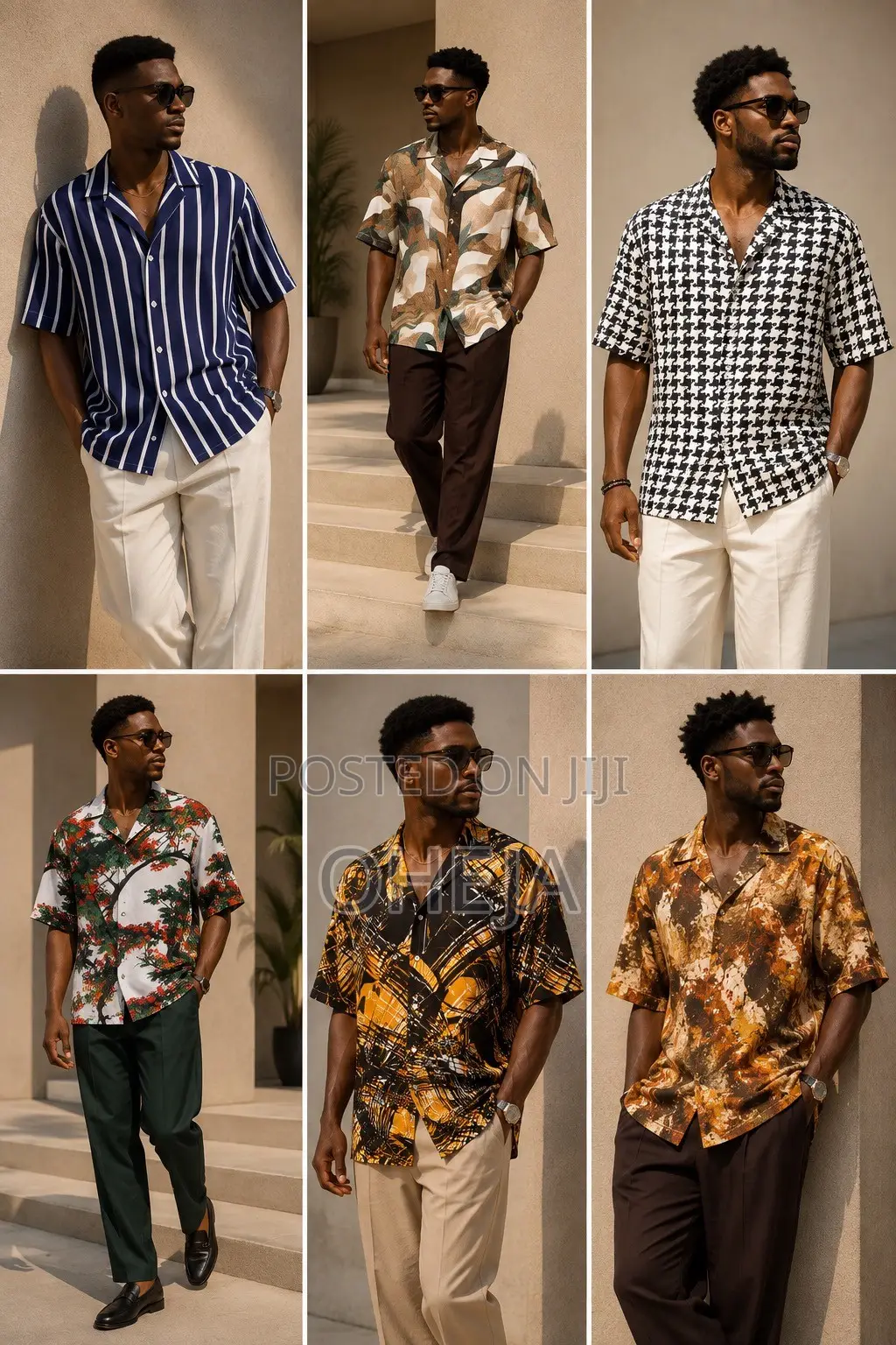 Vintage Shirt – Stylish Printed Casual Shirt | OHEJA