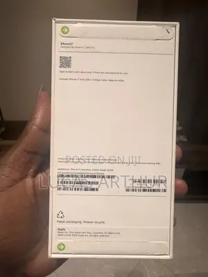 New Apple iPhone 17 256 GB Blue