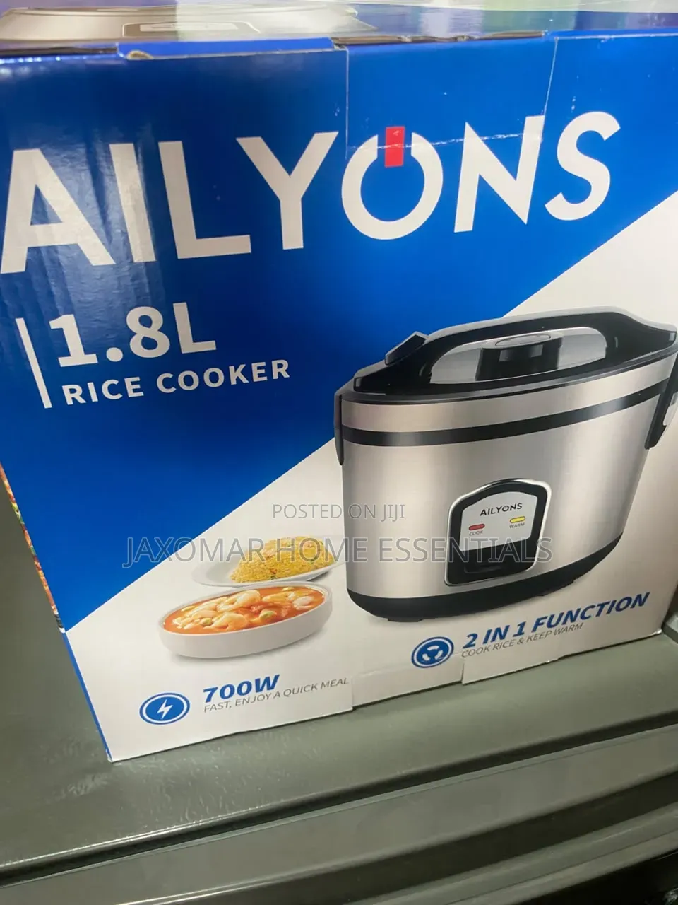 Ailyons 1.8L Rice Cooker