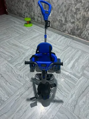 Kids 3-Wheel Tricycle With Parent Push Handle – Strong Stylish