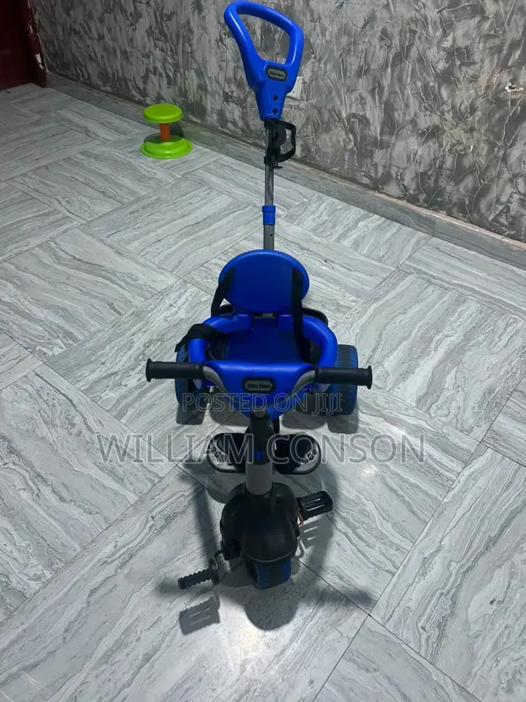Kids 3-Wheel Tricycle With Parent Push Handle – Strong Stylish