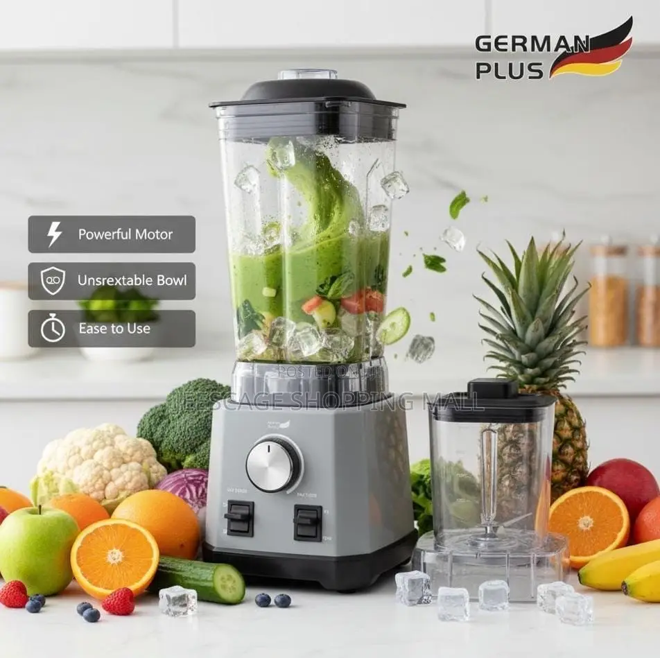 German Plus Powerful Countertop Blender
