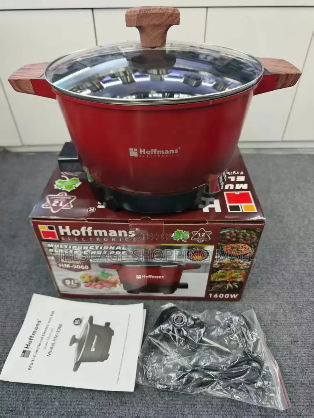 Hoffmans Multifunctional Electric Hot Pot HM-3060