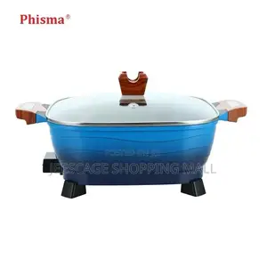 Phisma Electric Hot Pot Multi-Cooker With Glass Lid