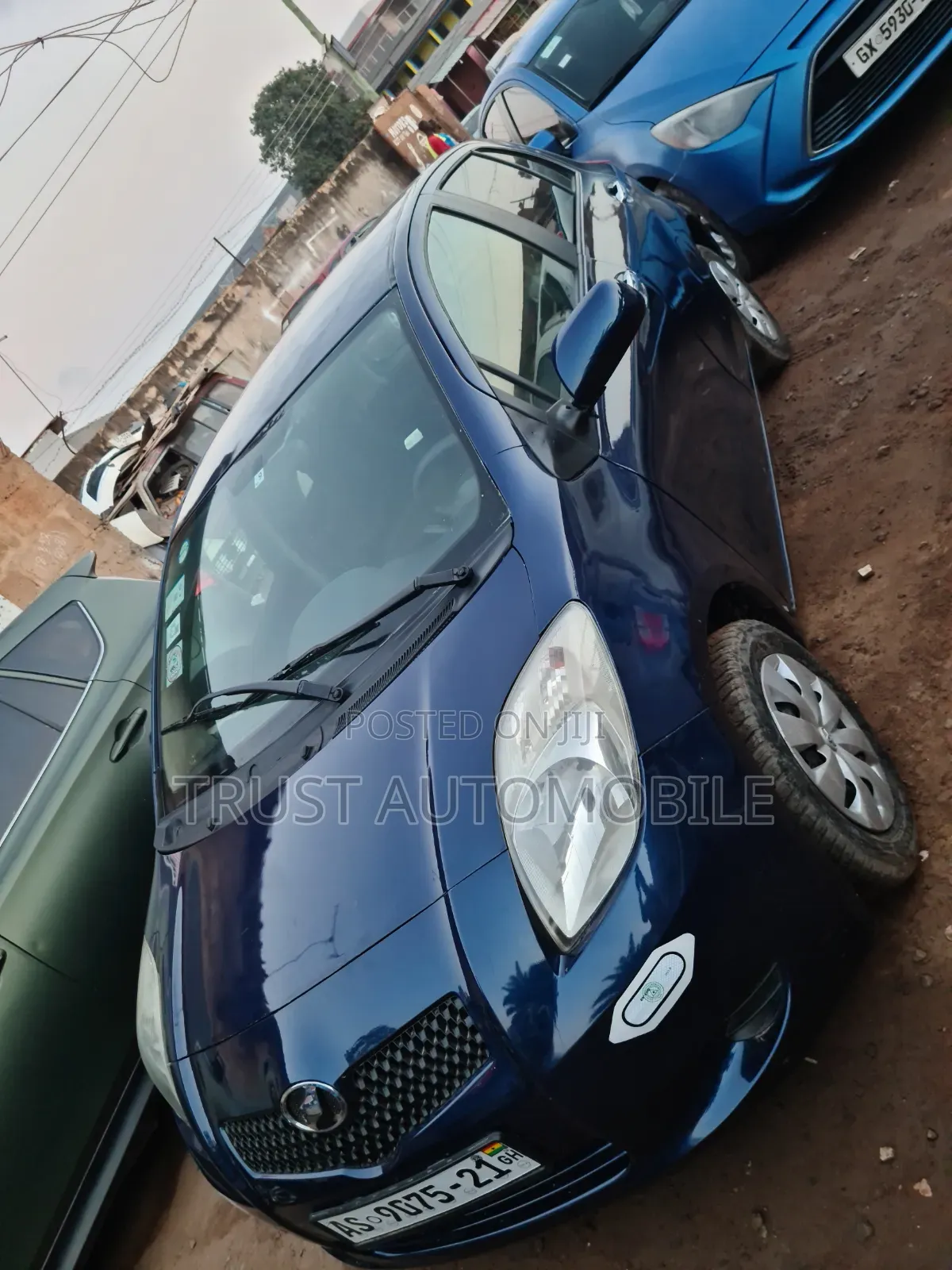 Toyota Vitz 1.3 FWD 5dr 2008 Blue