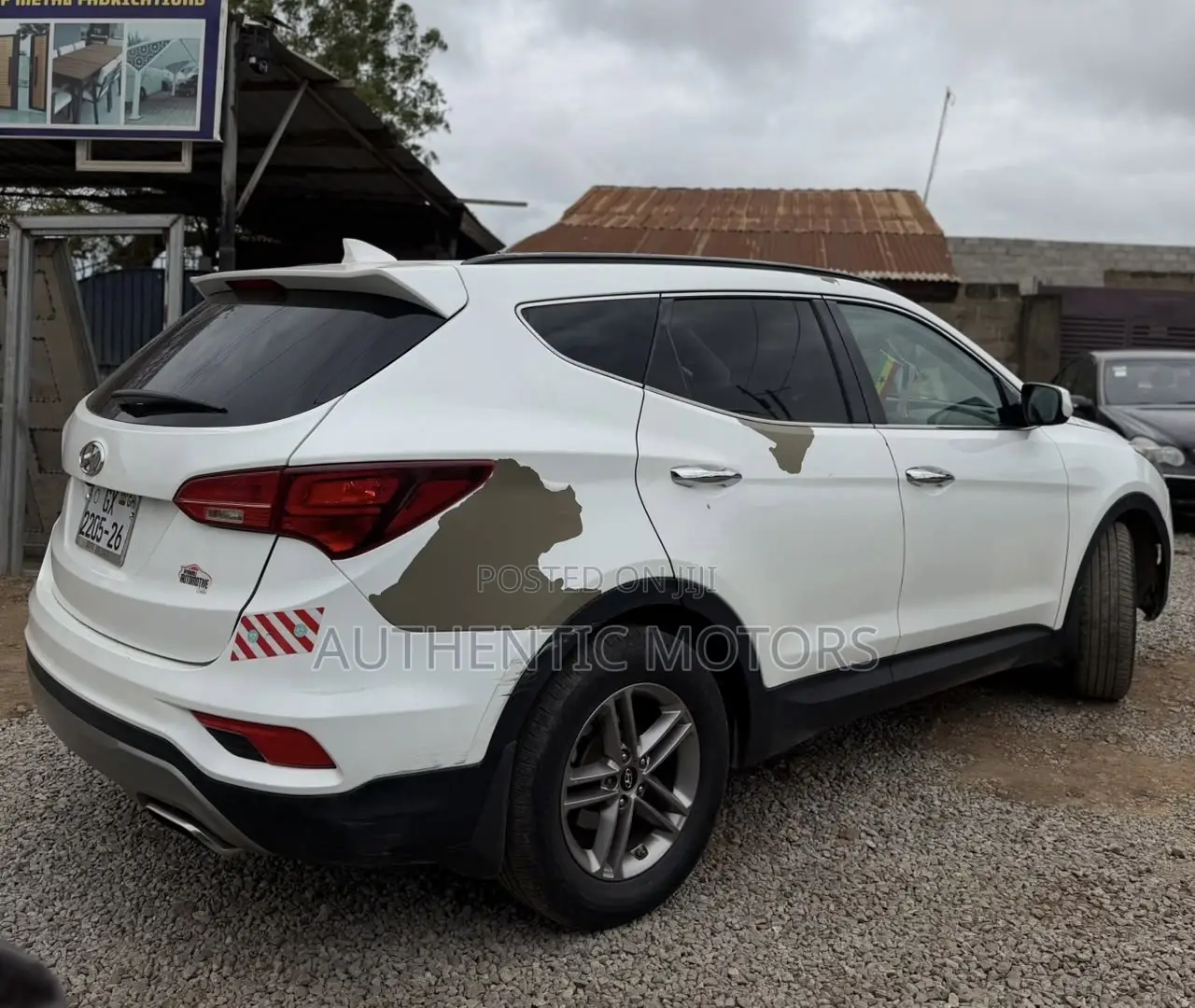 Hyundai Santa Fe SE AWD 2017 White