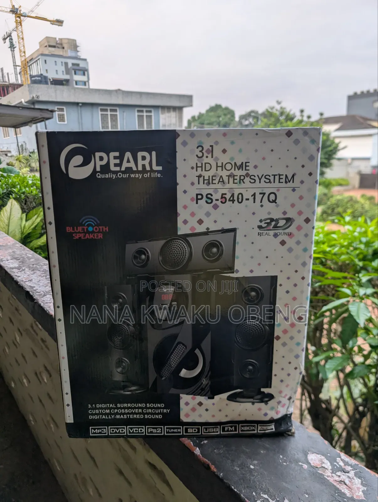 Pearl 3.1ch Bluetooth Speaker