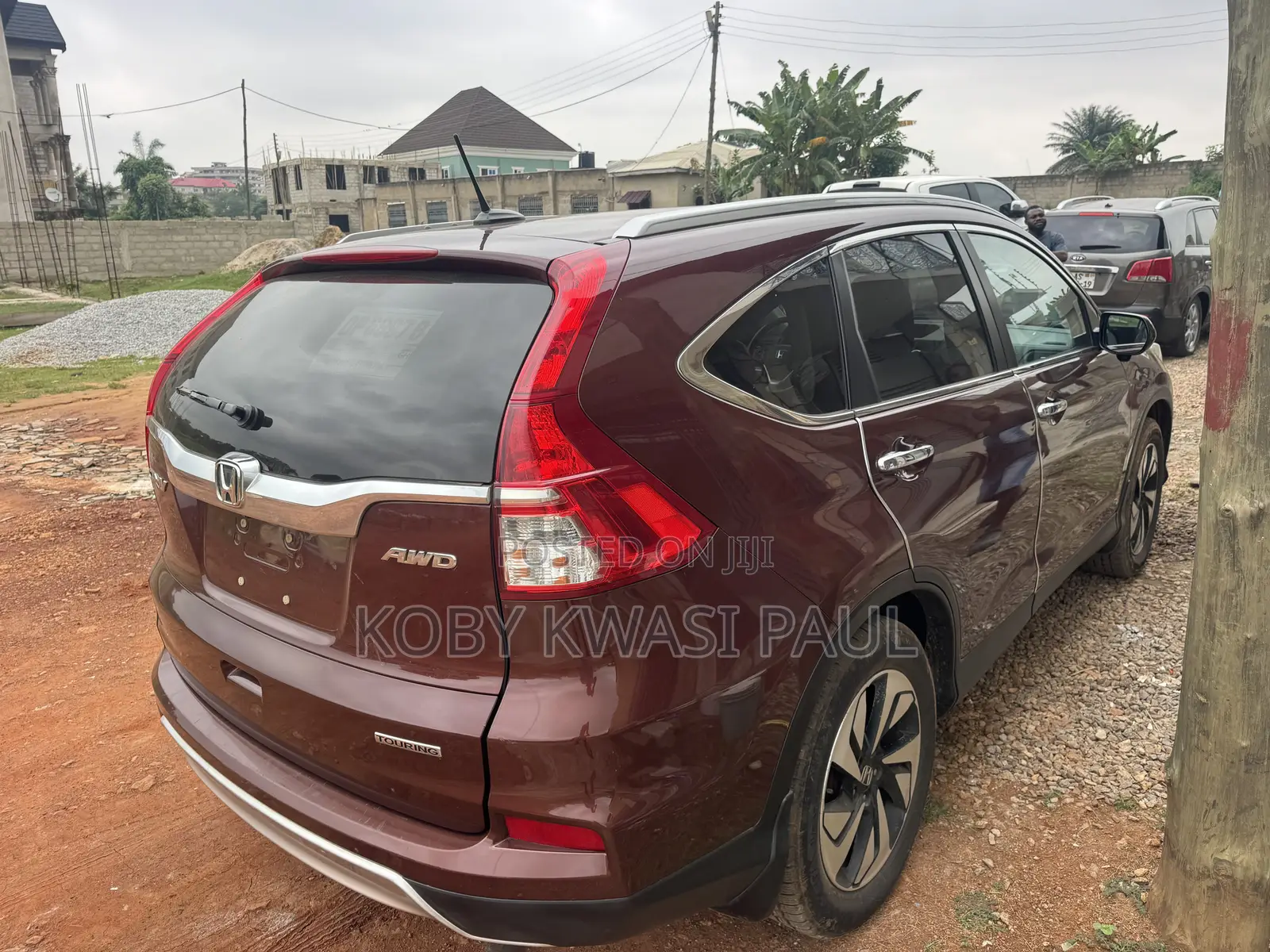 Honda CR-V Touring 4dr SUV (2.4L 4cyl CVT) 2016 Burgundy