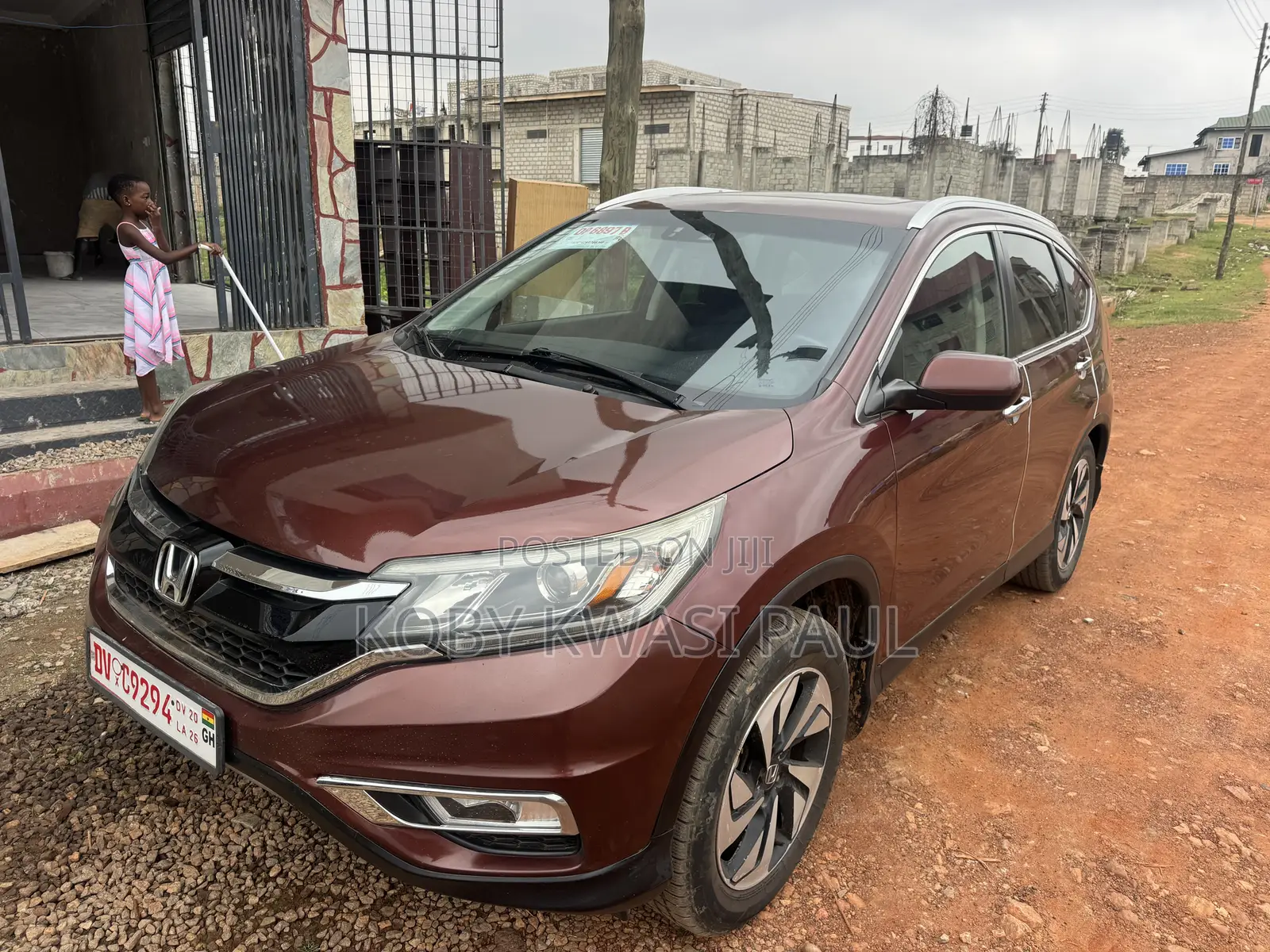 Honda CR-V Touring 4dr SUV (2.4L 4cyl CVT) 2016 Burgundy