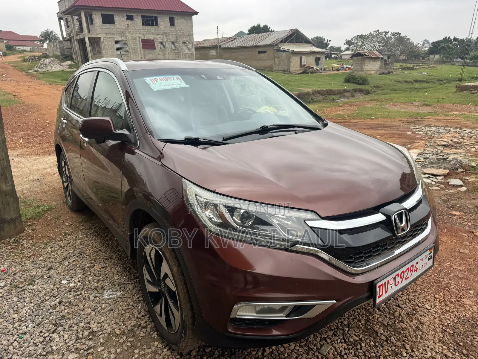 Honda CR-V Touring 4dr SUV (2.4L 4cyl CVT) 2016 Burgundy