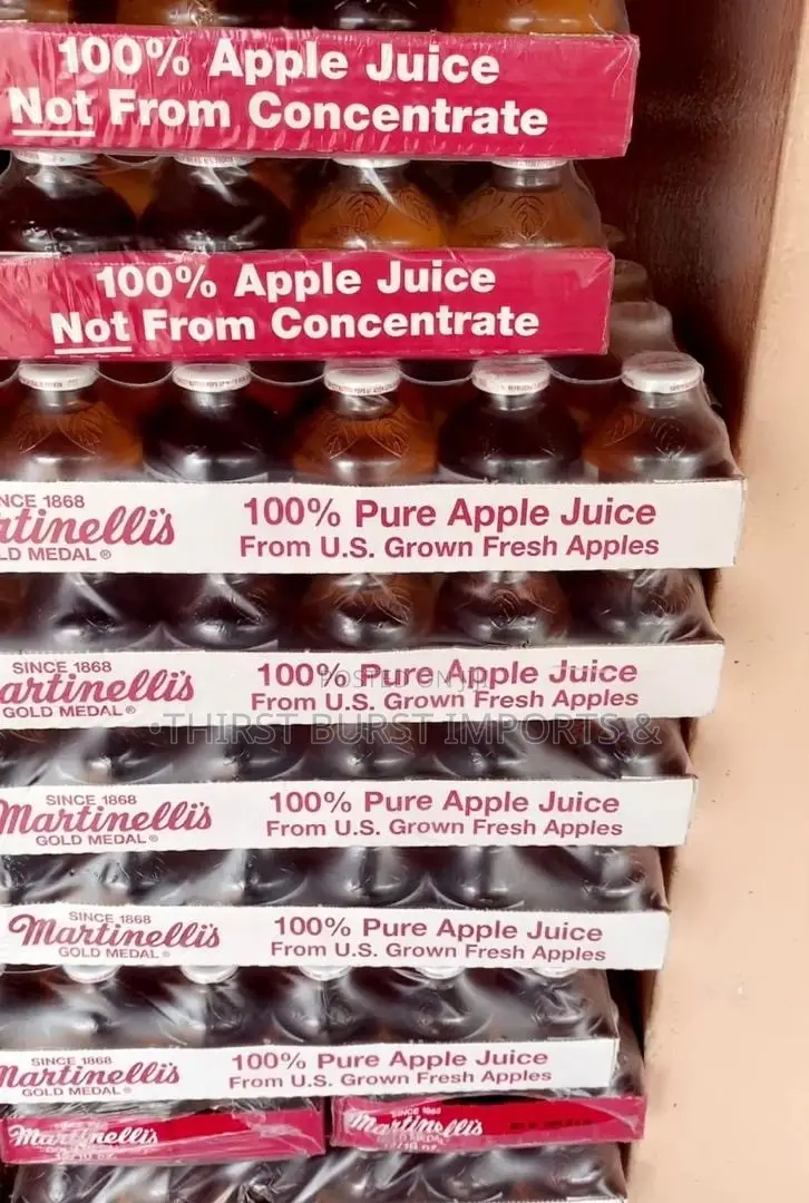 Martinelli's 100% Pure Apple Juice USA - 12 Bottles X 295ml -