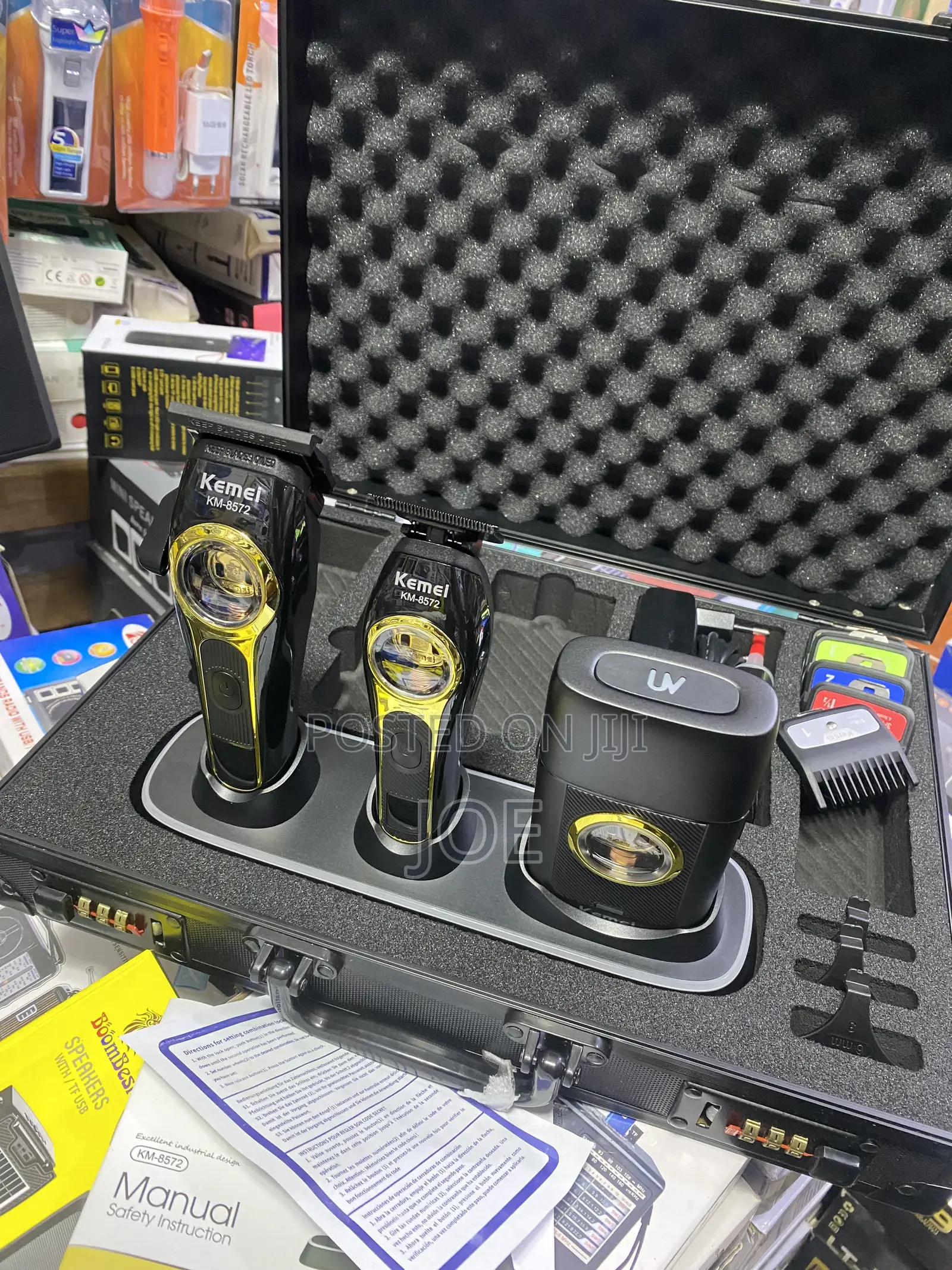Suitcase Barbering Machine Set