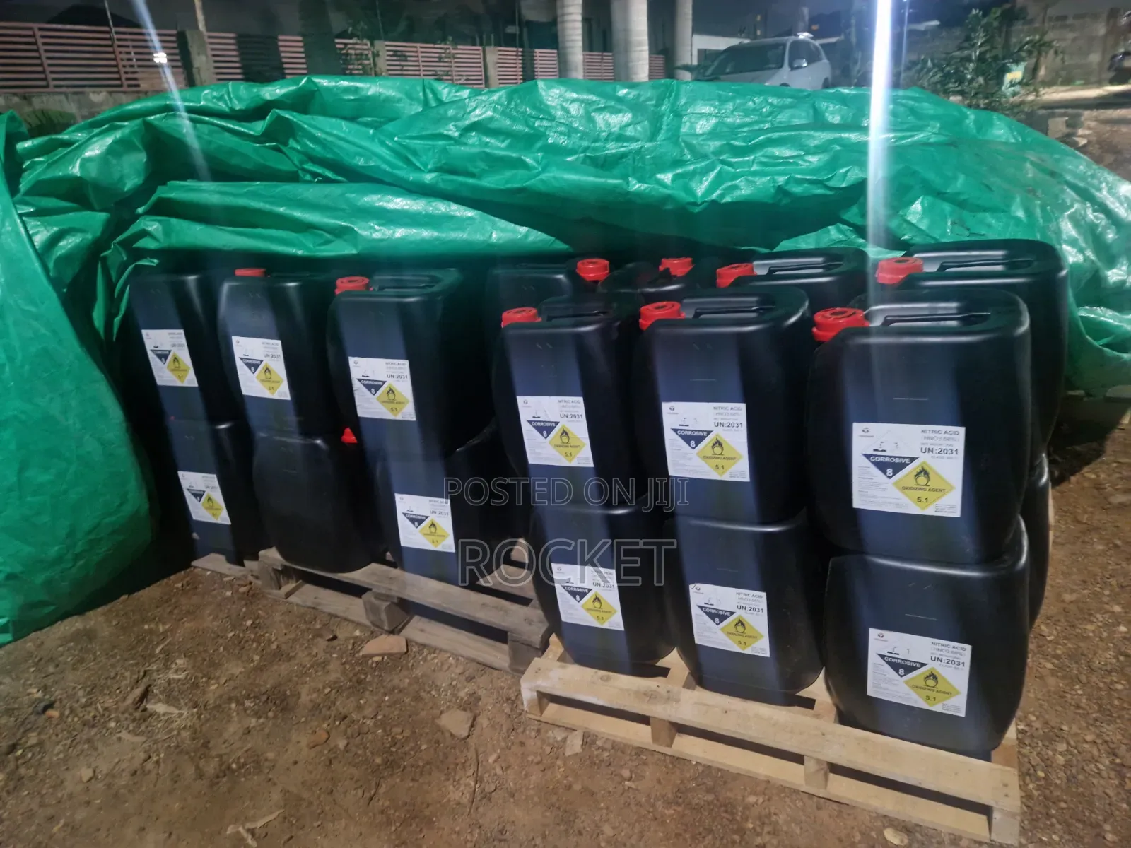 Nitric Acid 68% 35kg Gallon