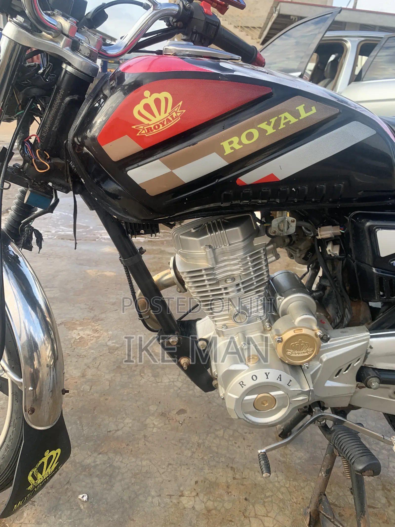 New Royal RY125 2026 Black