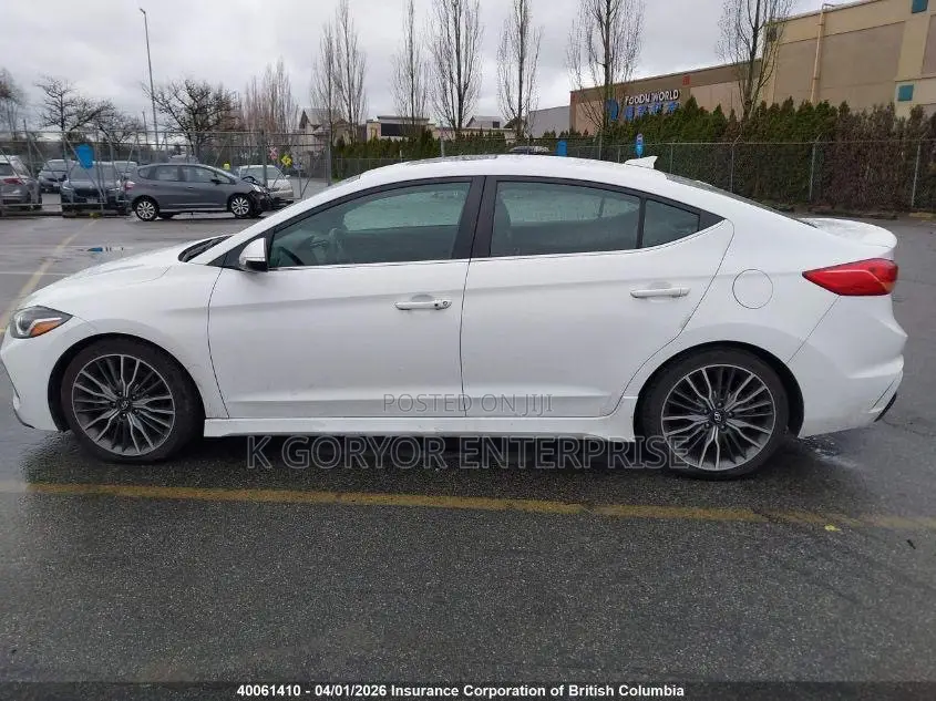 Hyundai Elantra Sport 2018 White