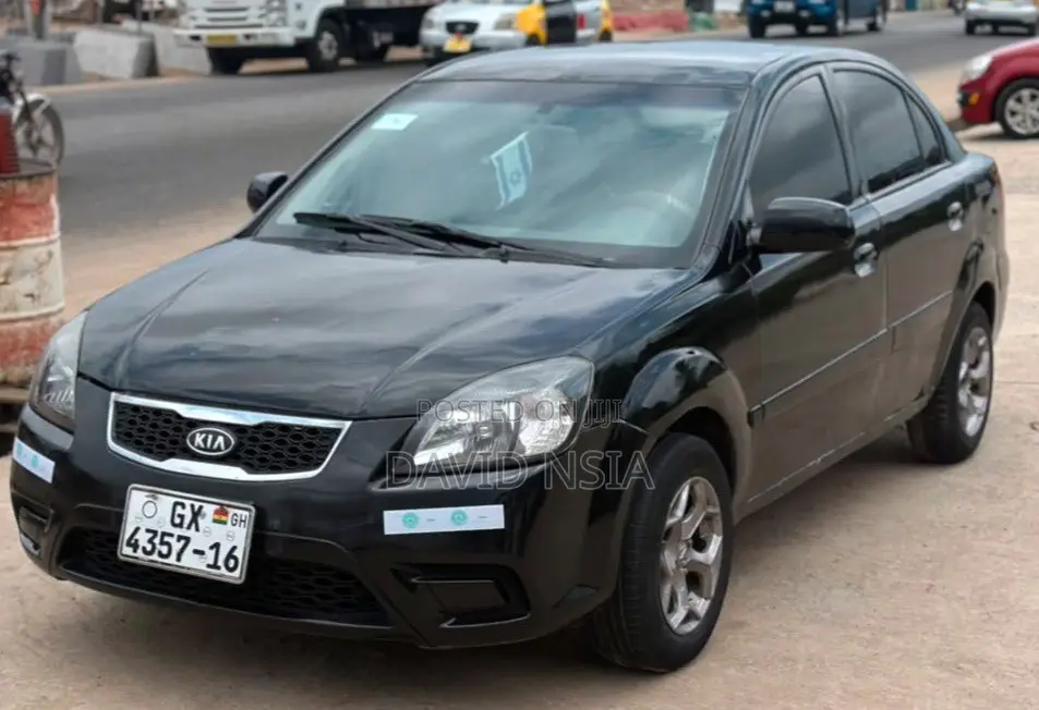 Kia Rio SX 4dr Sedan (1.6L 4cyl 4A) 2010 Black