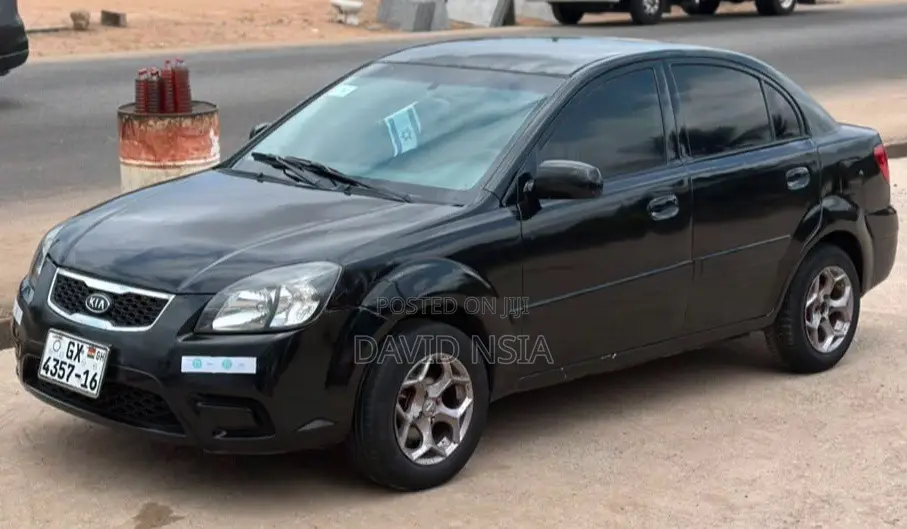 Kia Rio SX 4dr Sedan (1.6L 4cyl 4A) 2010 Black