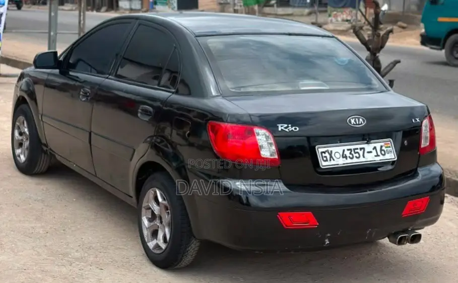 Kia Rio SX 4dr Sedan (1.6L 4cyl 4A) 2010 Black
