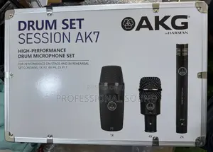 AKG Drum Set High-Performance 7-Piece Complete Drum Microphone Kit