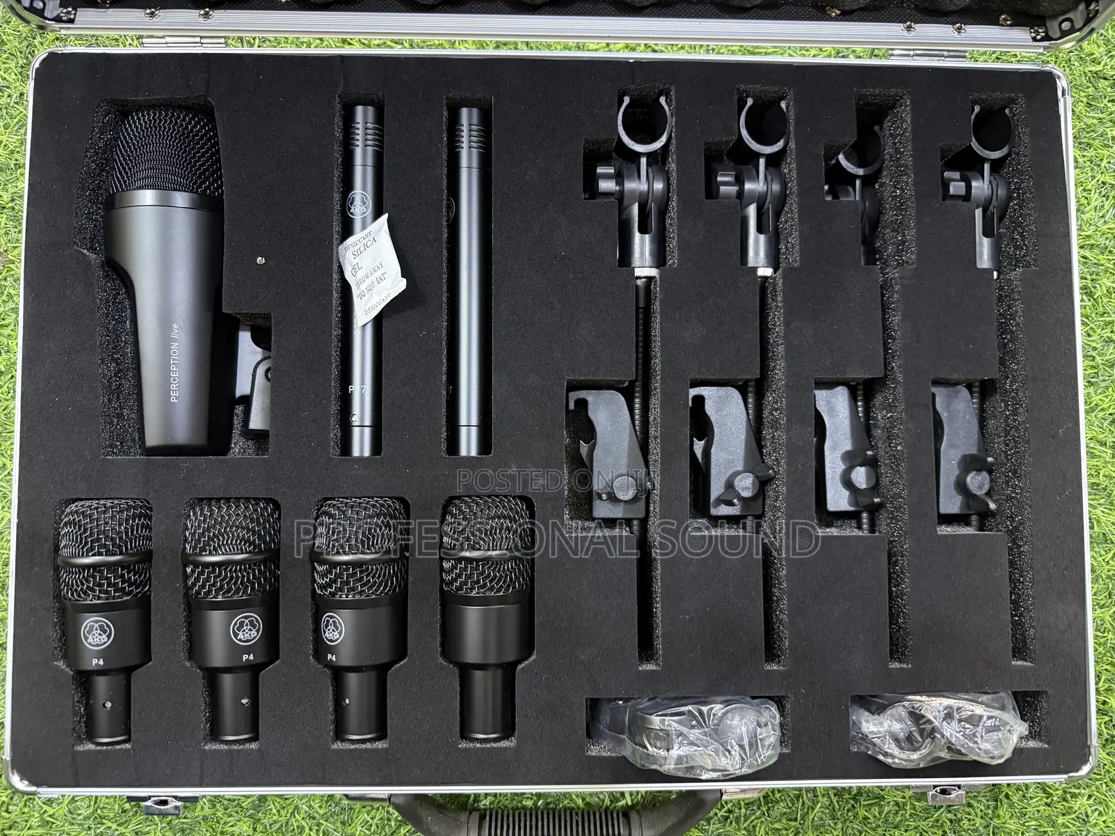 AKG Drum Set High-Performance 7-Piece Complete Drum Microphone Kit