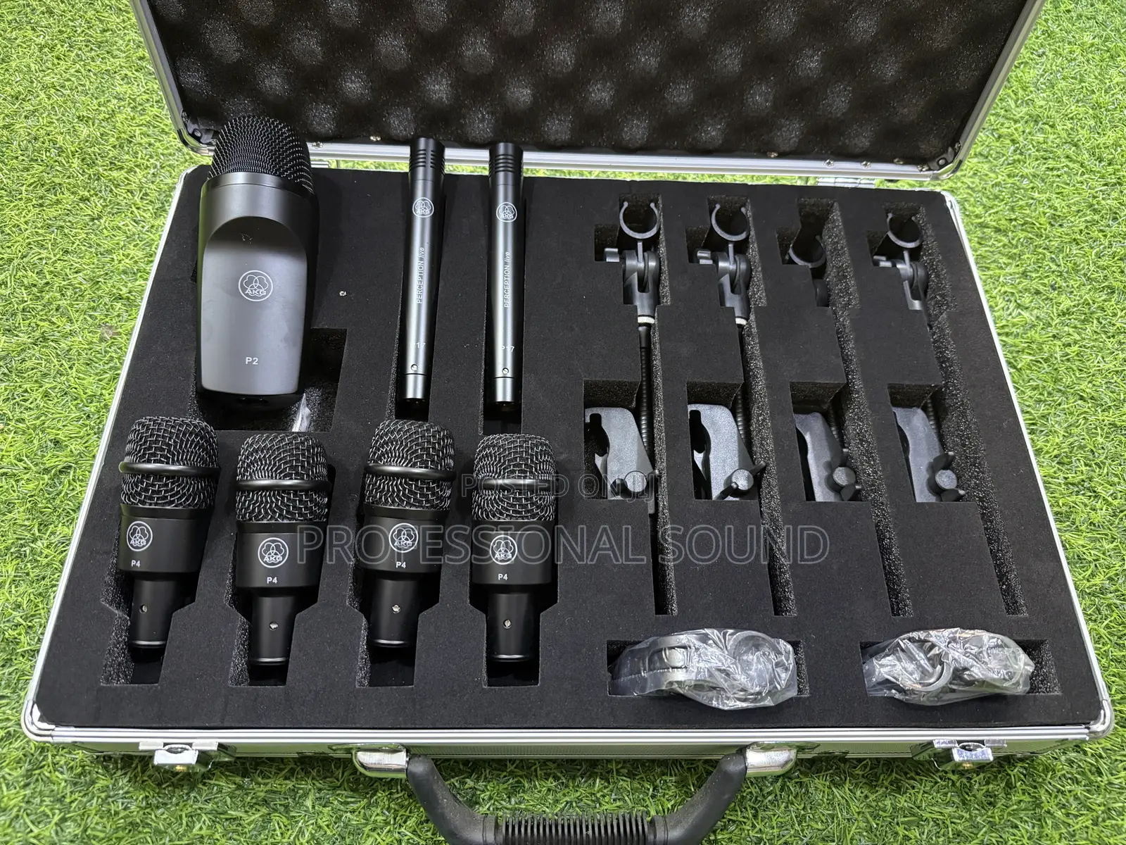 AKG Drum Set High-Performance 7-Piece Complete Drum Microphone Kit