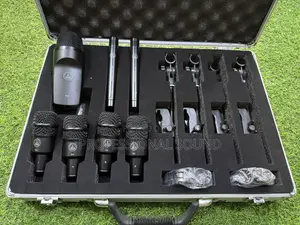 AKG Drum Set High-Performance 7-Piece Complete Drum Microphone Kit
