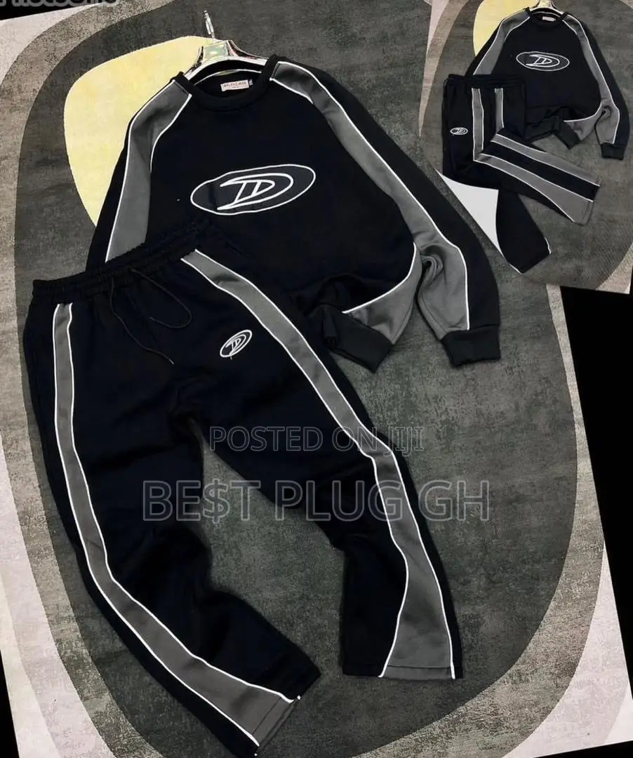 Diesel-Inspired 2-Piece Tracksuit Set