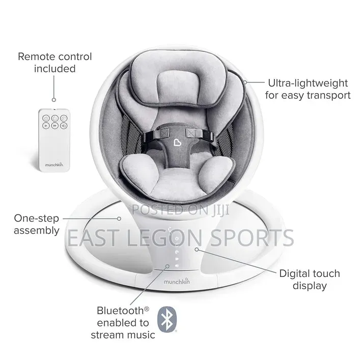 Smart Baby Electric Swing Chair Rocker Sleep Munchkin