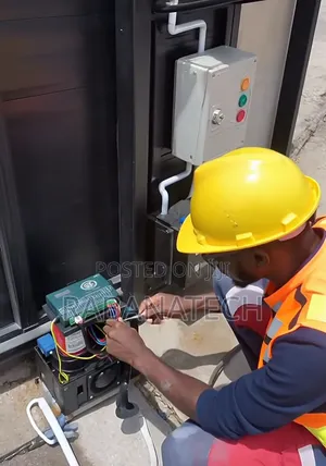 Remote Sliding Door Machine Installation