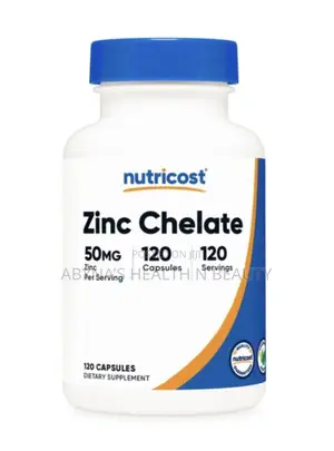 Zinc Chelated 50mg -120 Capsules