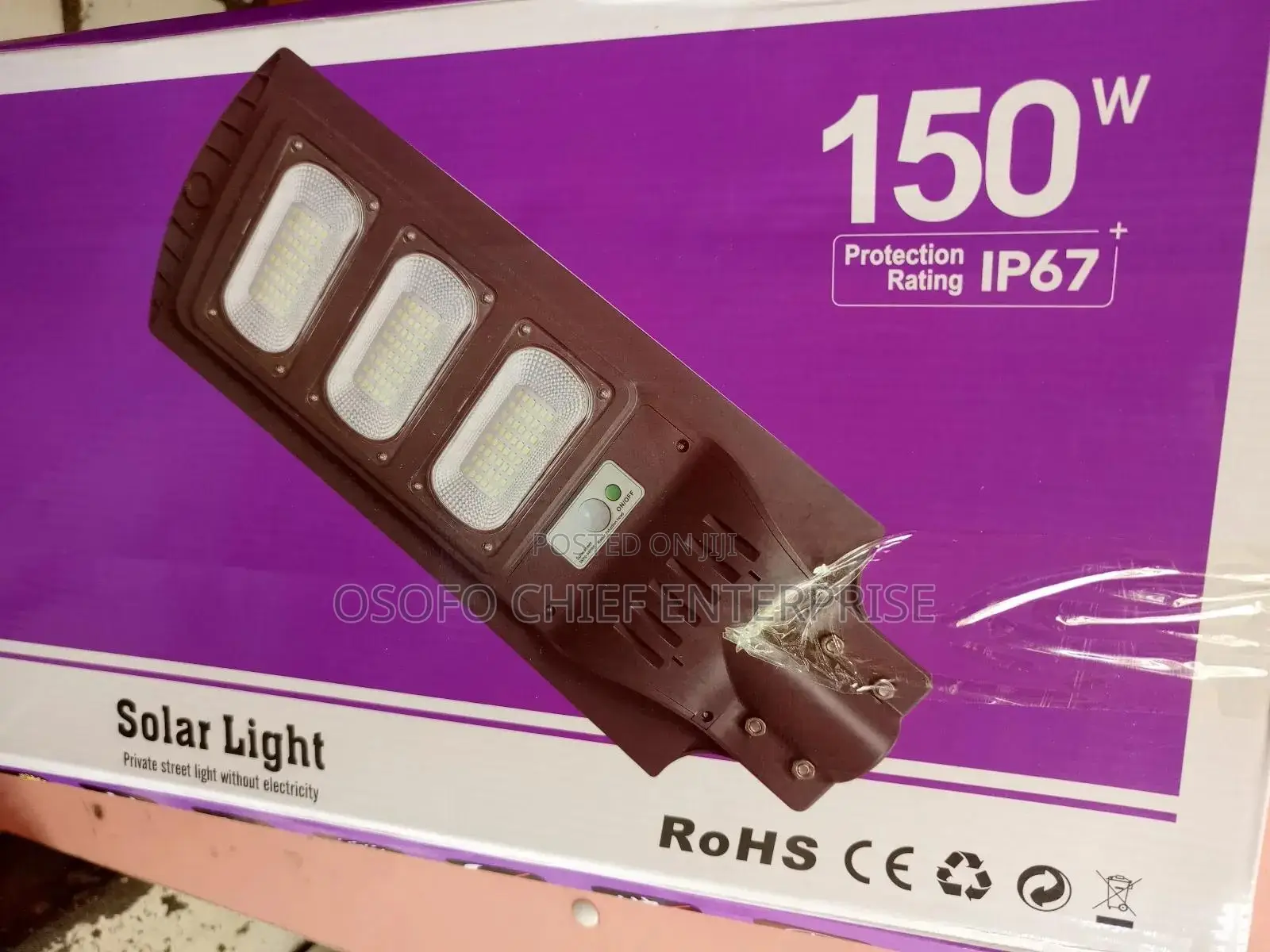 150watts Solar Street Lights
